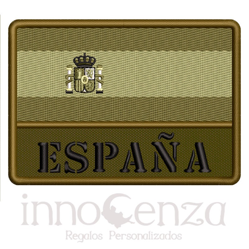 JBCD Parche de bandera de España, parche táctico de bandera del orgullo  para sombrero, parche militar